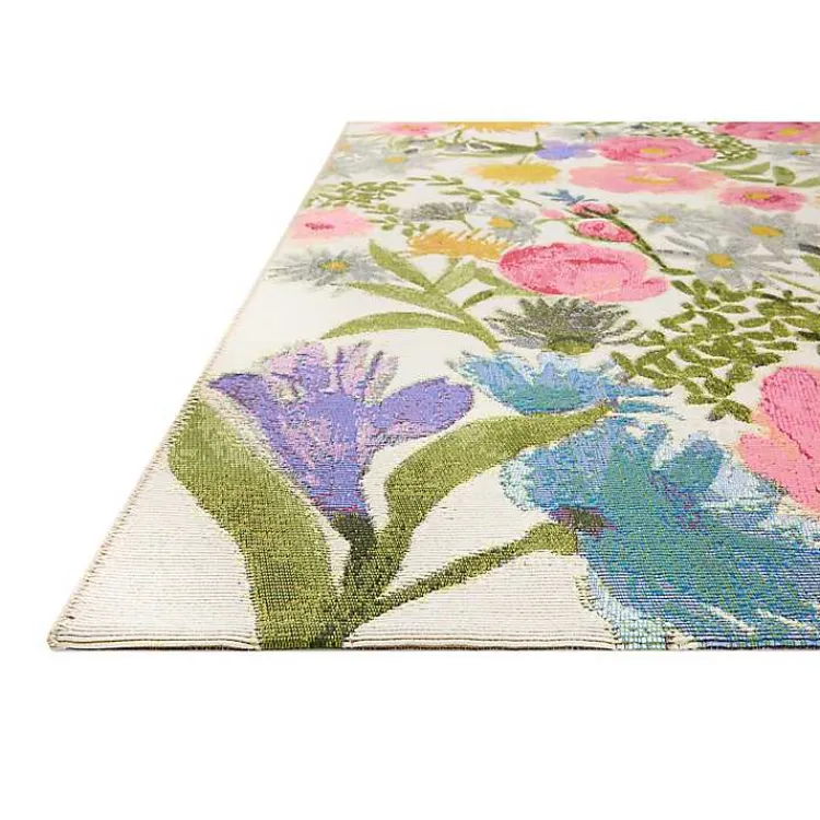 Area Rugs-Kirklands Home Daylight Garden Party Indoor/Outdoor Rug, 6x9