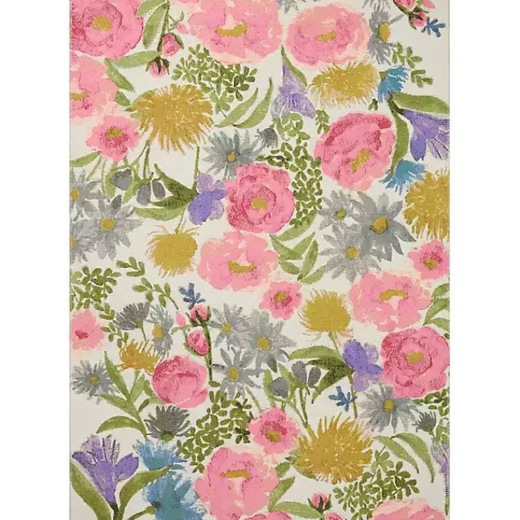 Area Rugs-Kirklands Home Daylight Garden Party Indoor/Outdoor Rug, 7x11