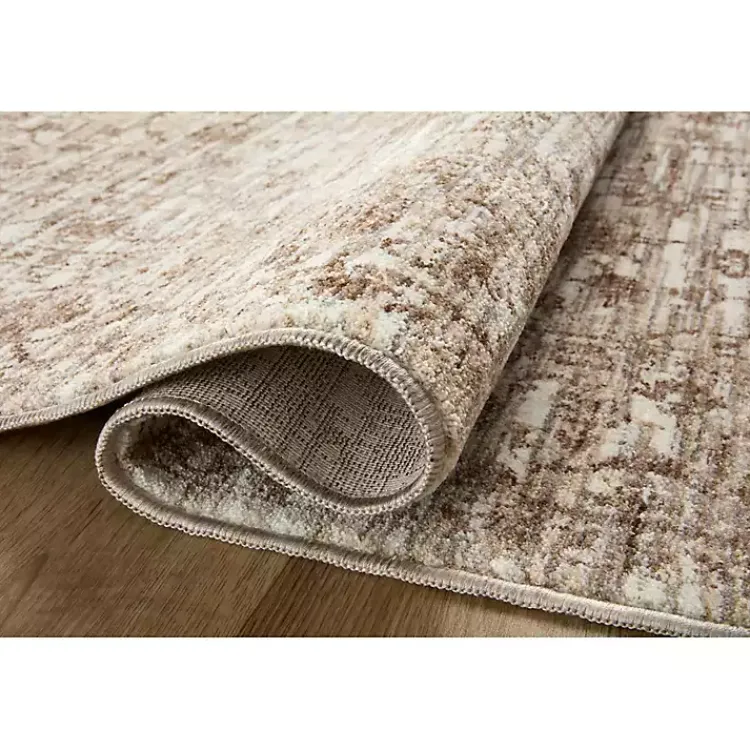 Area Rugs-Kirklands Home Neutral Sorrento Medallion Area Rug, 6x9 Tan