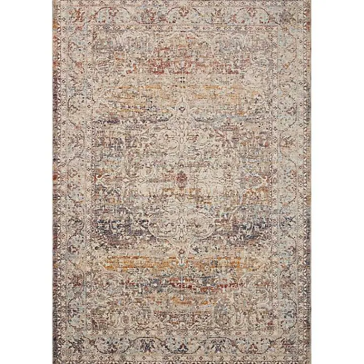 Area Rugs-Kirklands Home Warm Neutral Lucca Area Rug, 7x10