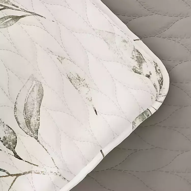 Quilts-Kirklands Home Watercolor Leaves Reversible 2-pc. Twin Quilt Set