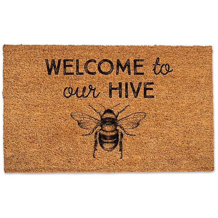 Doormats-Kirklands Home Welcome to Our Hive Doormat