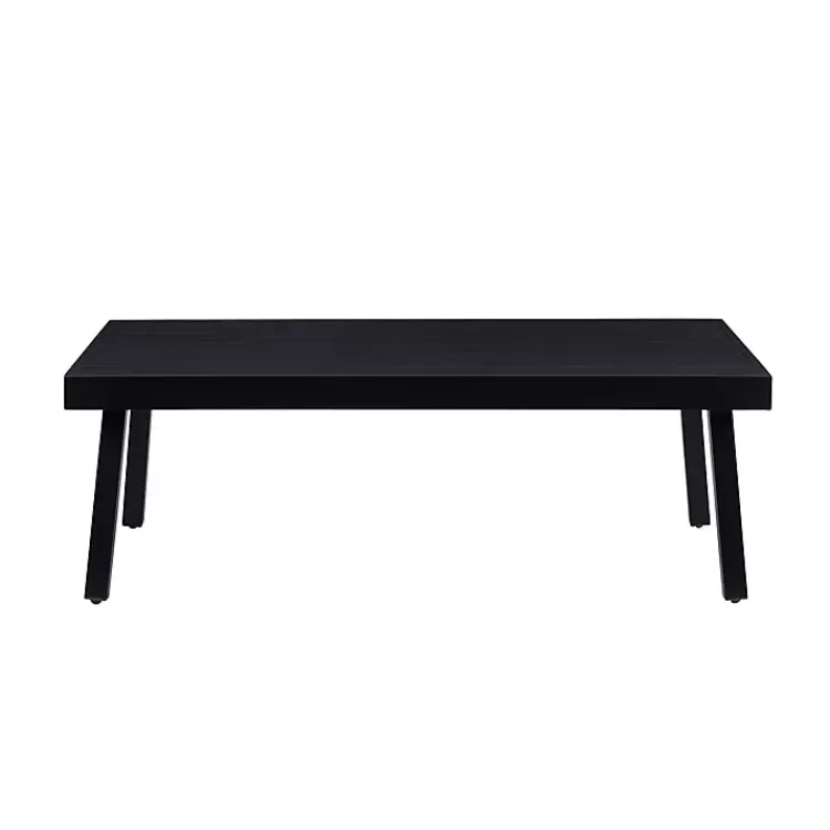 Outdoor Tables-Kirklands Home Holland Outdoor Coffee Table Black