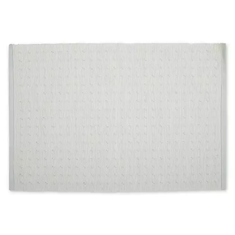 Table Linens-Kirklands Home Pastel Misty Dobby Placemats, Set of 6 Blue