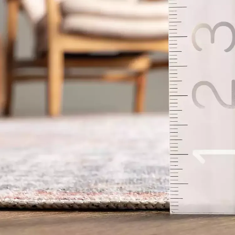 Area Rugs-Kirklands Home Bea Distressed Vintage Washable Area Rug, 5x8