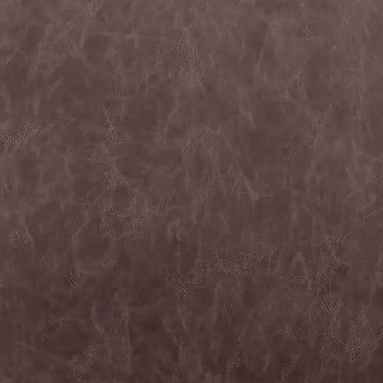 Office Furniture-Kirklands Home Faux Leather Swivel Office Chair Brown