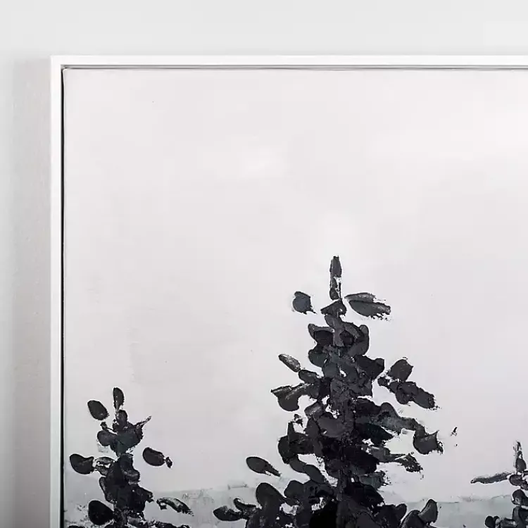 Framed Art-Kirklands Home Handpainted Mountain Scene Framed Art