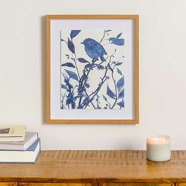 Framed Art-Kirklands Home Bluebird on Branch II Framed Art Print