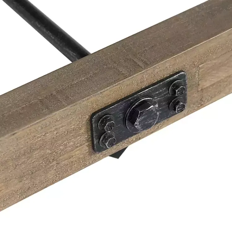 Dining Chairs-Kirklands Home Reclaimed Wood Industrial Dining Bench Brown