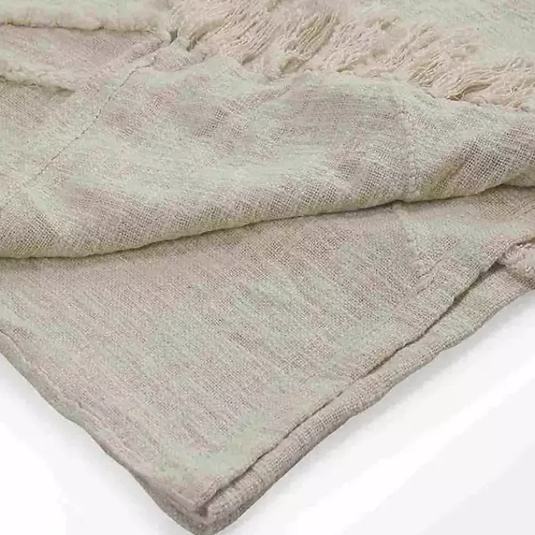 Bedspreads & Coverlets-Kirklands Home Geometric Queen Coverlet Ivory