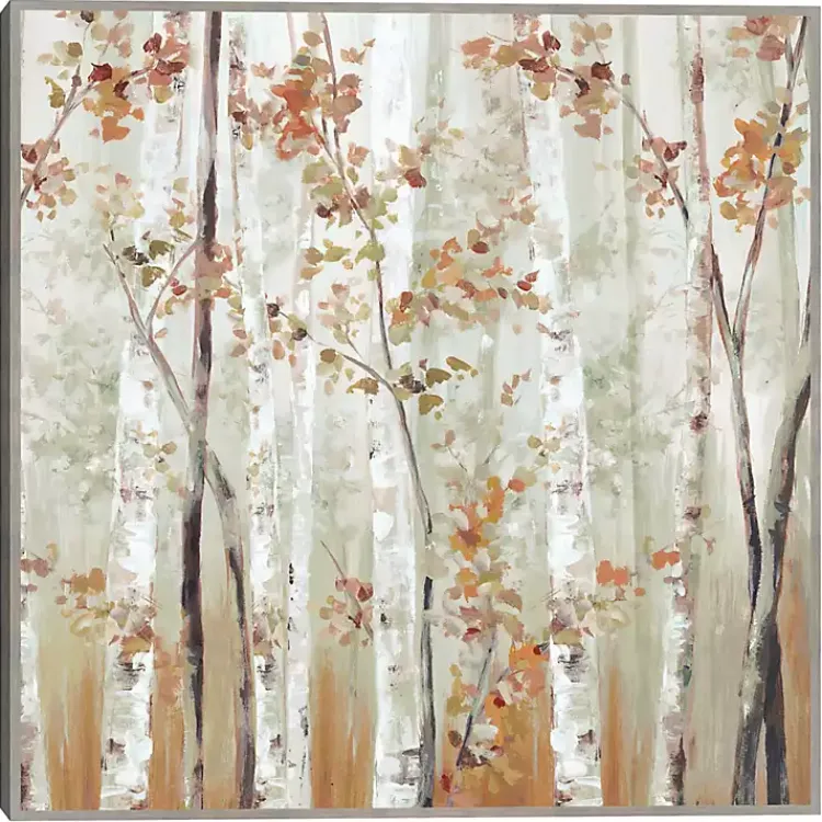 Canvas Art-Kirklands Home Birch Wood III Framed Canvas Art Print