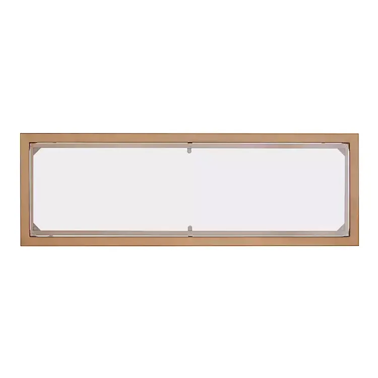 Console Tables-Kirklands Home Metal and Tempered Glass Console Table Gold