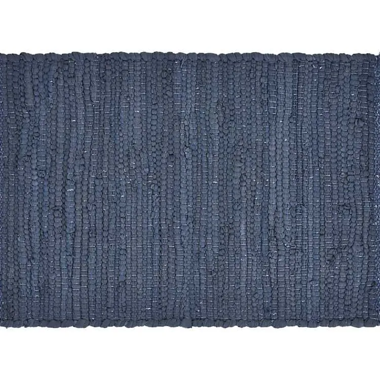 Table Linens-Kirklands Home Casual Woven Placemats, Set of 4 Blue