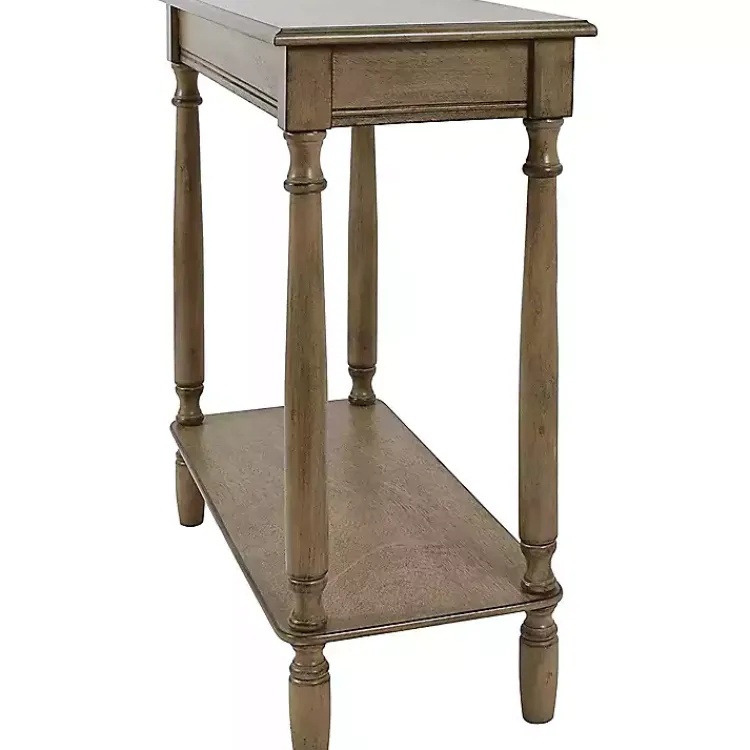 Console Tables-Kirklands Home Antique Rectangular Console Table Brown