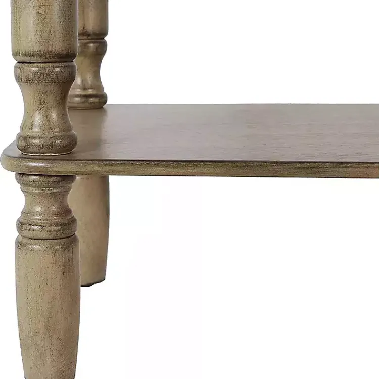 Console Tables-Kirklands Home Antique Rectangular Console Table Brown