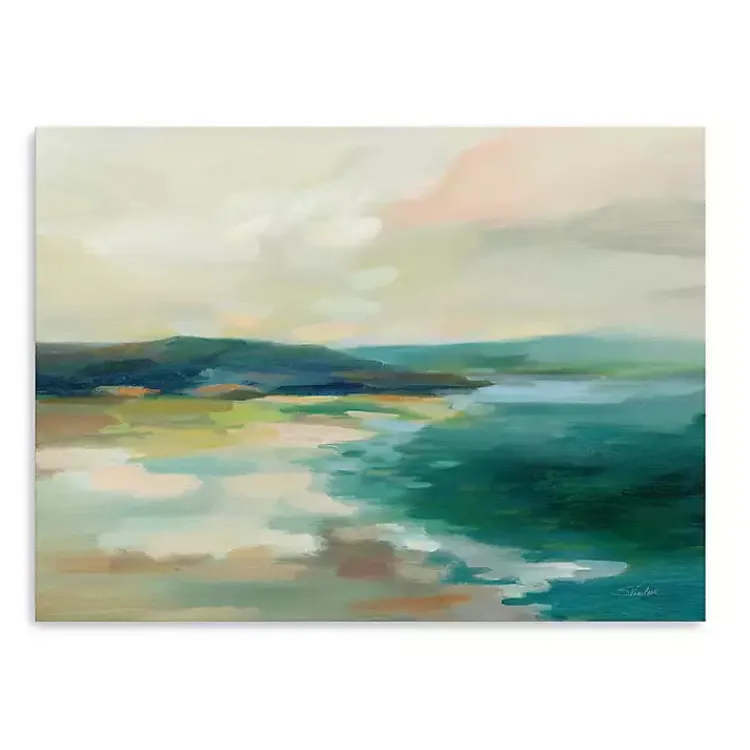 Canvas Art-Kirklands Home Pastel Lake Canvas Art Print, 40x30 in.