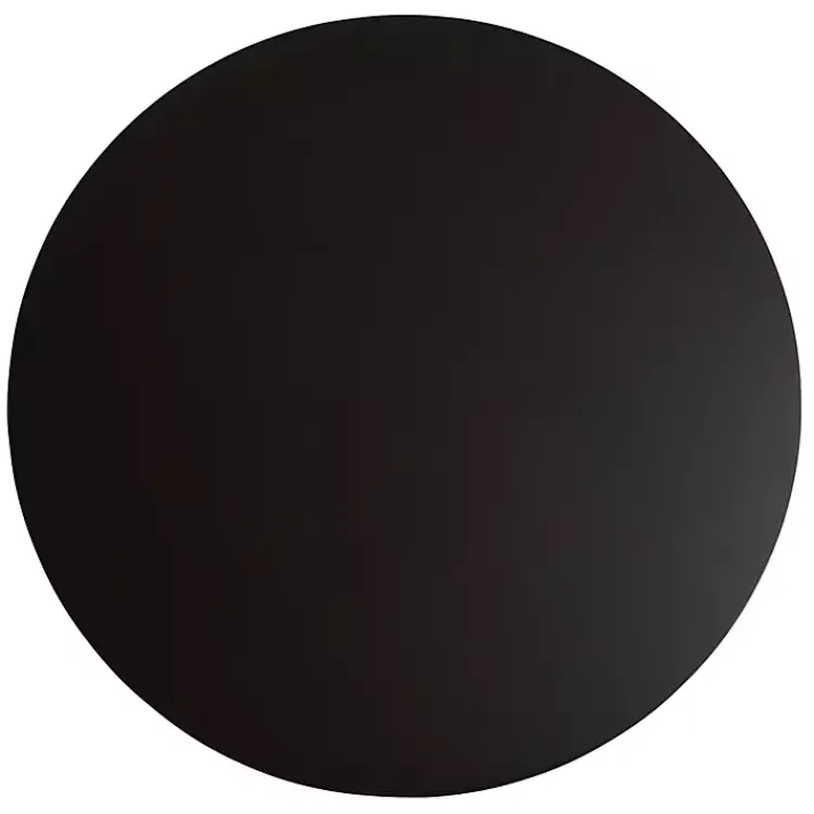 Dining Sets-Kirklands Home Classic Black Round Wood 5-pc. Dining Set Gray