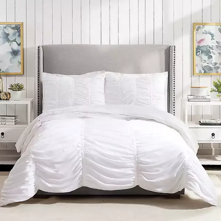 Comforters-Kirklands Home Emily 2-pc. Twin/Twin XL Comforter Set White