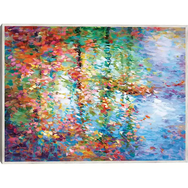 Canvas Art-Kirklands Home Colorful Reflections I Framed Canvas Art Print