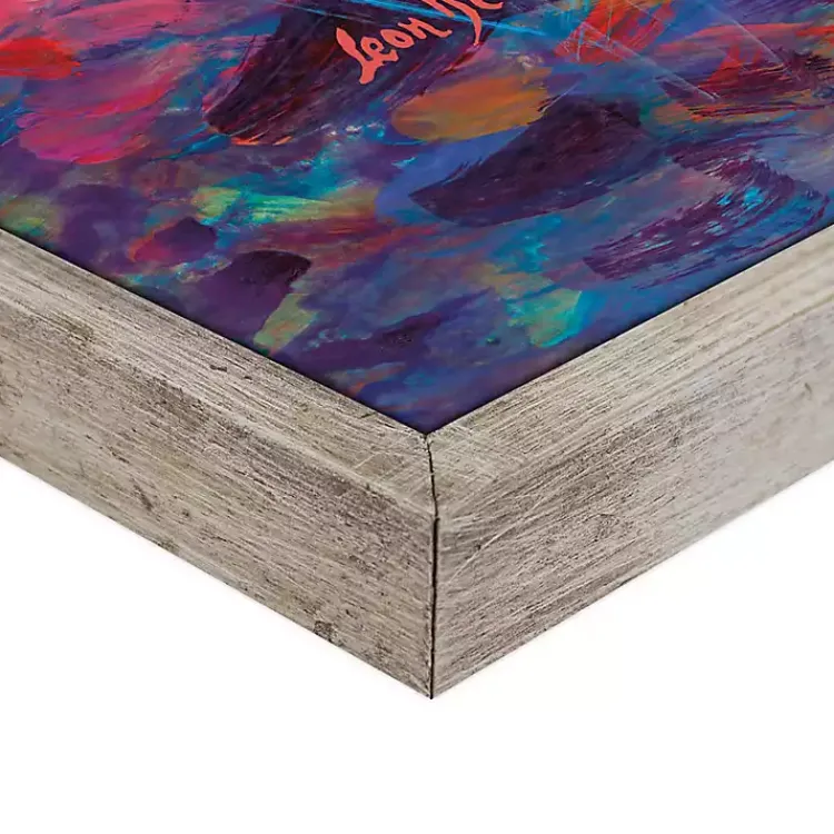 Canvas Art-Kirklands Home Colorful Reflections I Framed Canvas Art Print