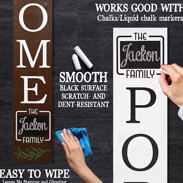 Garden Decor-Kirklands Home Home Chalk Board Two-Sided Porch Board