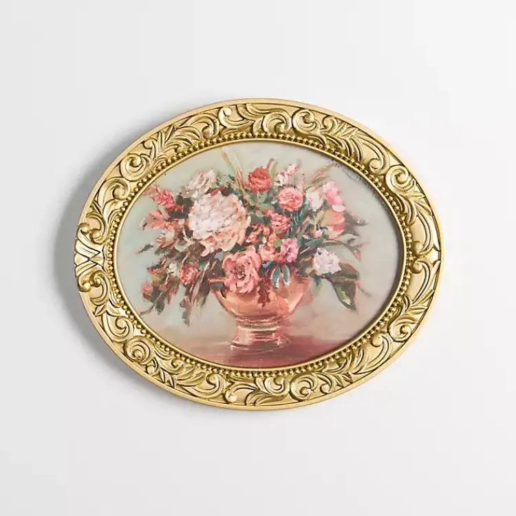 Framed Art-Kirklands Home Renaissance Floral Framed Art Print