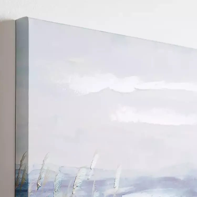 Canvas Art-Kirklands Home Beach s Canvas Art Print Blue