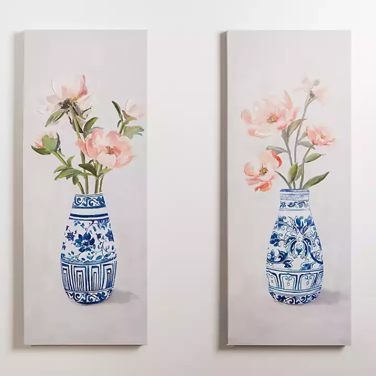 Canvas Art-Kirklands Home Elegant Arrangement Canvas Art Prints, Set of 2