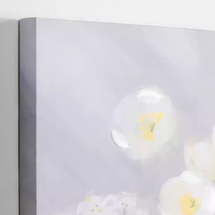 Canvas Art-Kirklands Home Spring Blooms in Vases Canvas Art Print Gray