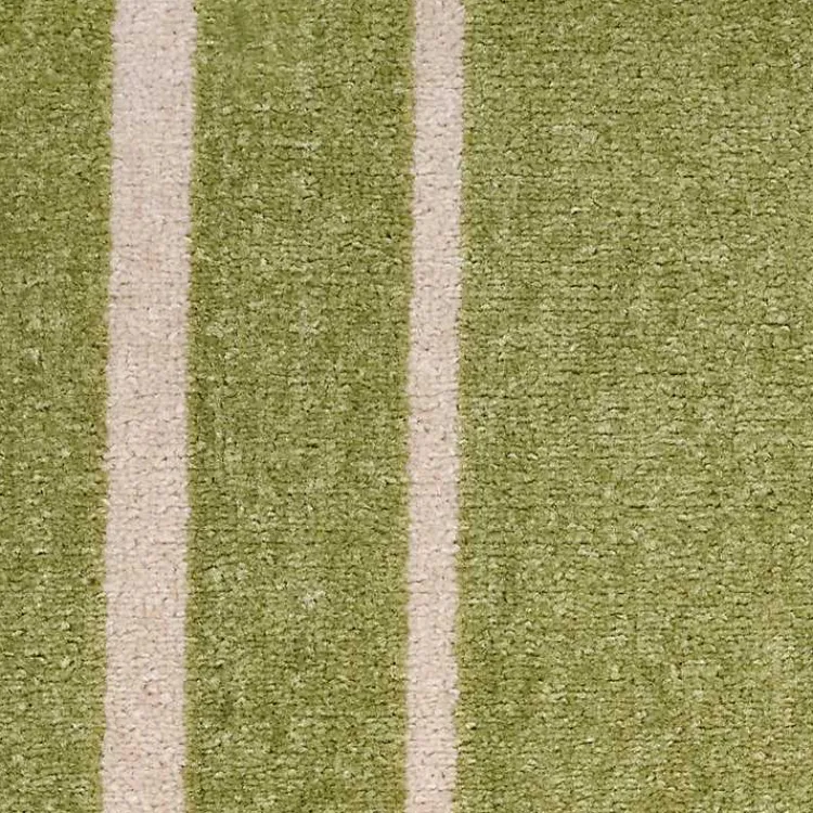 Outdoor Rugs-Kirklands Home Green Bordered Indoor/Outdoor Area Rug, 5x7