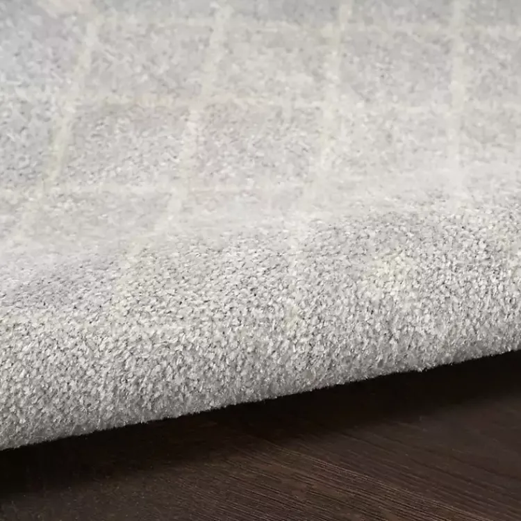 Area Rugs-Kirklands Home Light Moroccan Washable Area Rug, 4x6 Gray