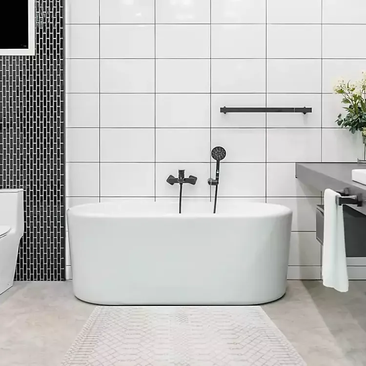 Area Rugs-Kirklands Home Moroccan Washable Area Rug, 3x5 Ivory