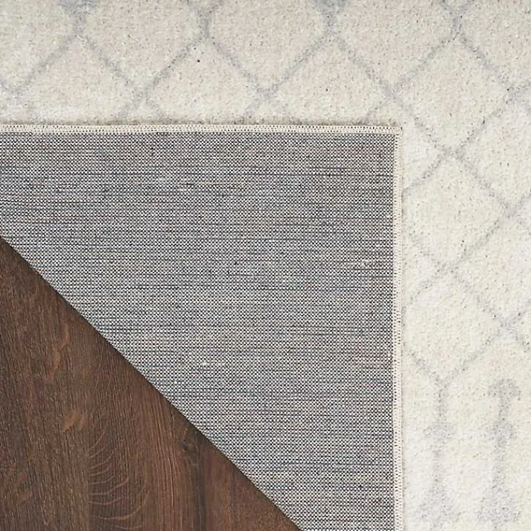 Area Rugs-Kirklands Home Moroccan Washable Area Rug, 5x7 Ivory