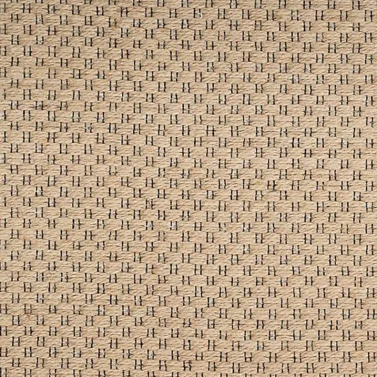 Area Rugs-Kirklands Home Natural Jute Solid Woven Area Rug, 5x7 Tan