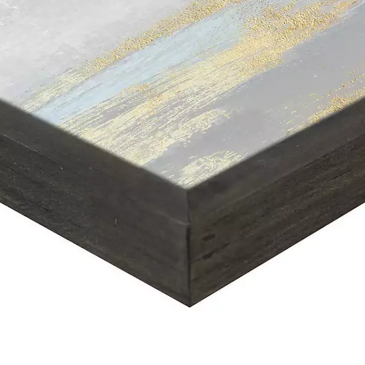 Canvas Art-Kirklands Home Coastal Mountains II Framed Canvas Art Print Blue