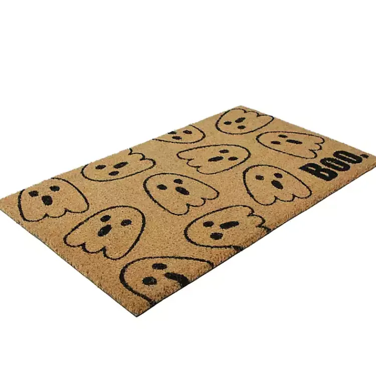 Doormats-Kirklands Home Floating Ghosts Boo Coir Doormat