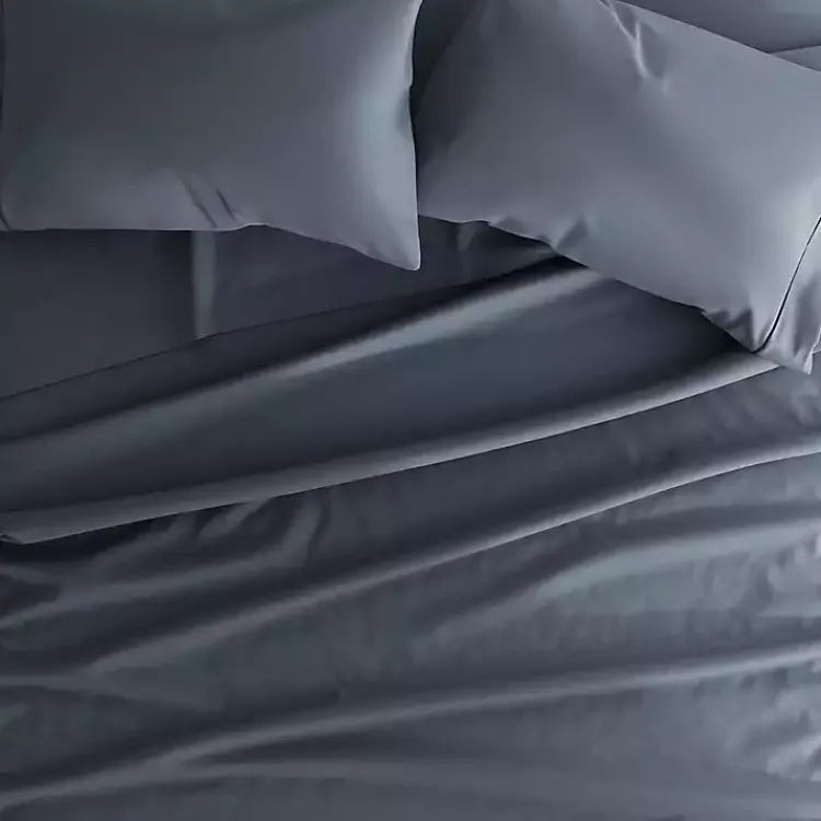 Bed Sheets-Kirklands Home Stone Ultra Soft 3-pc. Twin XL Sheet Set Gray