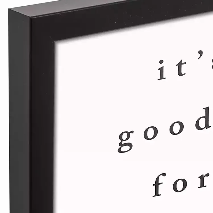 Wall Quotes & Signs-Kirklands Home Good Day for a Good Day Framed Canvas Wall Plaque