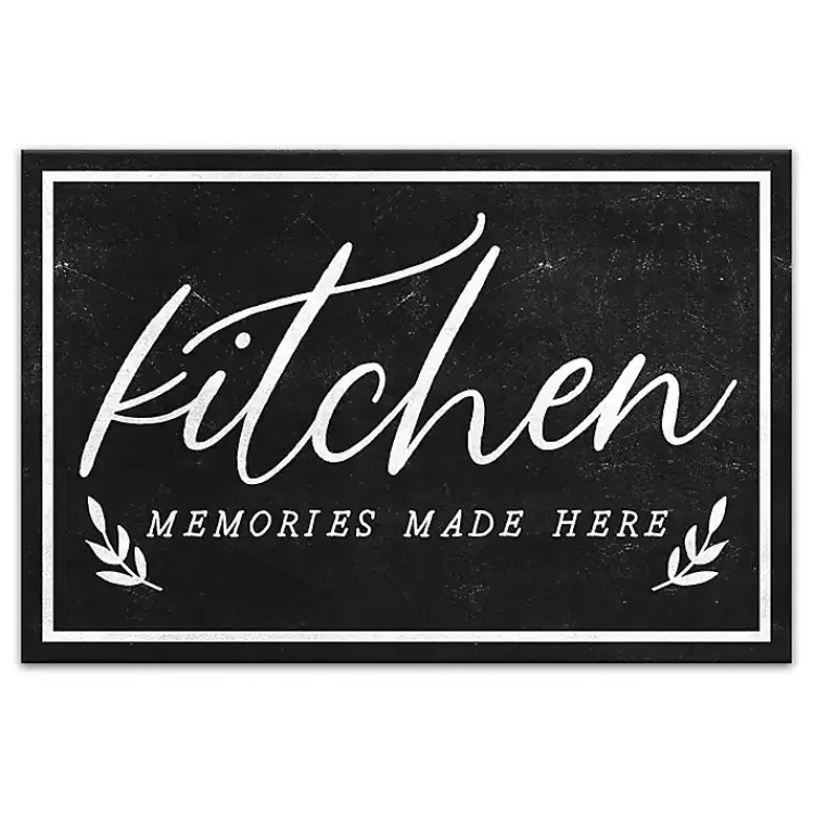 Wall Quotes & Signs-Kirklands Home Kitchen Memories Canvas Wall Plaque