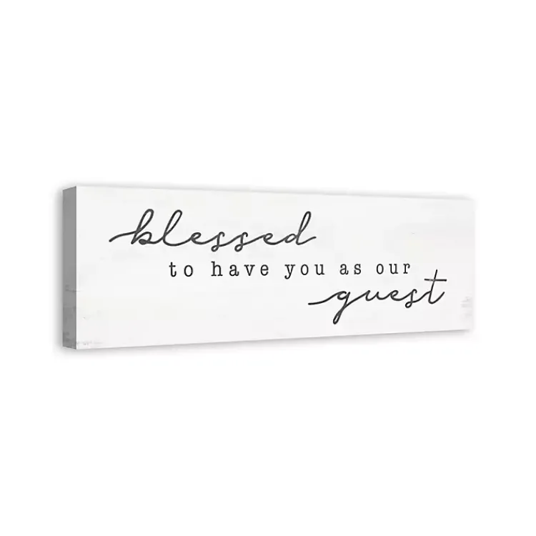 Wall Quotes & Signs-Kirklands Home Blessed to Have You Canvas Wall Plaque
