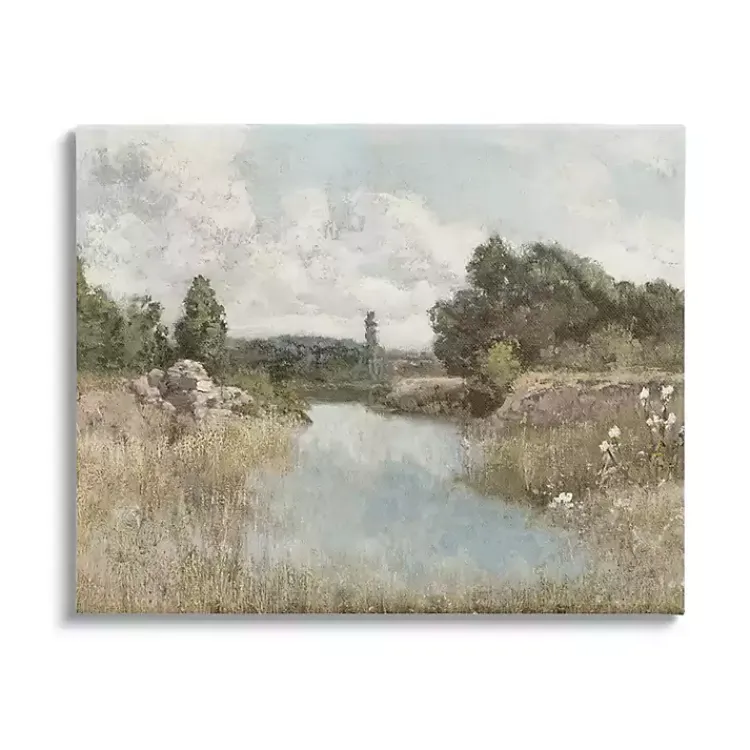 Canvas Art-Kirklands Home Wilderness Stream Canvas Art Print, 48x36 in.