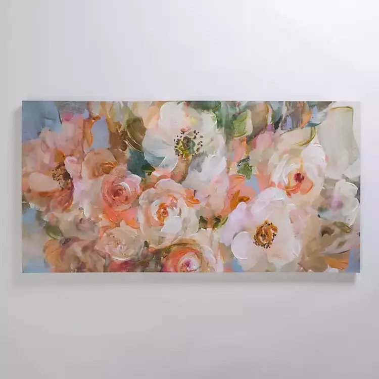 Canvas Art-Kirklands Home Blushing Blossoms Canvas Art Print Pink