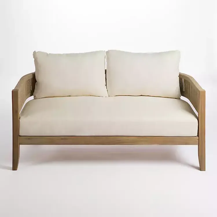 Outdoor Seating-Kirklands Home Seaside Outdoor Settee