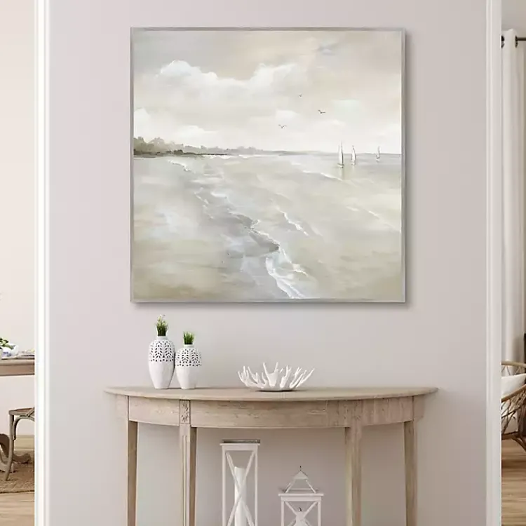 Framed Art-Kirklands Home Sail Away Framed Art Print Gray