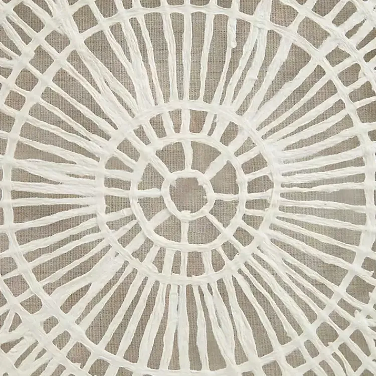 Wall Plaques-Kirklands Home Rice Paper Henna Medallion Wall Plaque