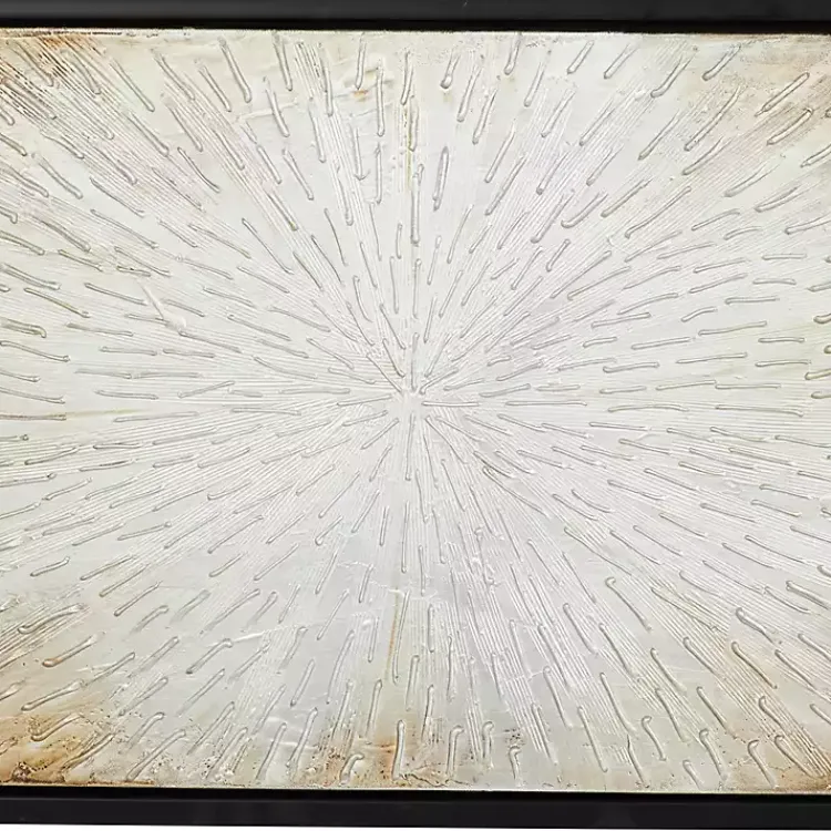 Canvas Art-Kirklands Home Radial Sunburst Framed Canvas Art Print