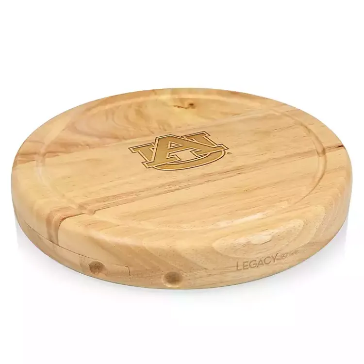 Serving & Entertaining-Kirklands Home Auburn Tigers Cheese Board and Tool Set Tan