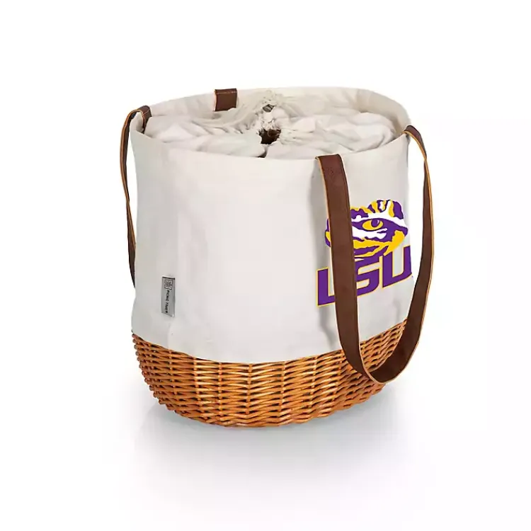 Serving & Entertaining-Kirklands Home LSU Tigers Canvas Tote Bag