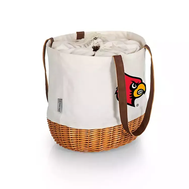 Serving & Entertaining-Kirklands Home Louisville Cardinals Canvas Tote Bag Red