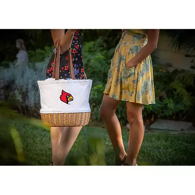 Serving & Entertaining-Kirklands Home Louisville Cardinals Canvas Tote Bag Red